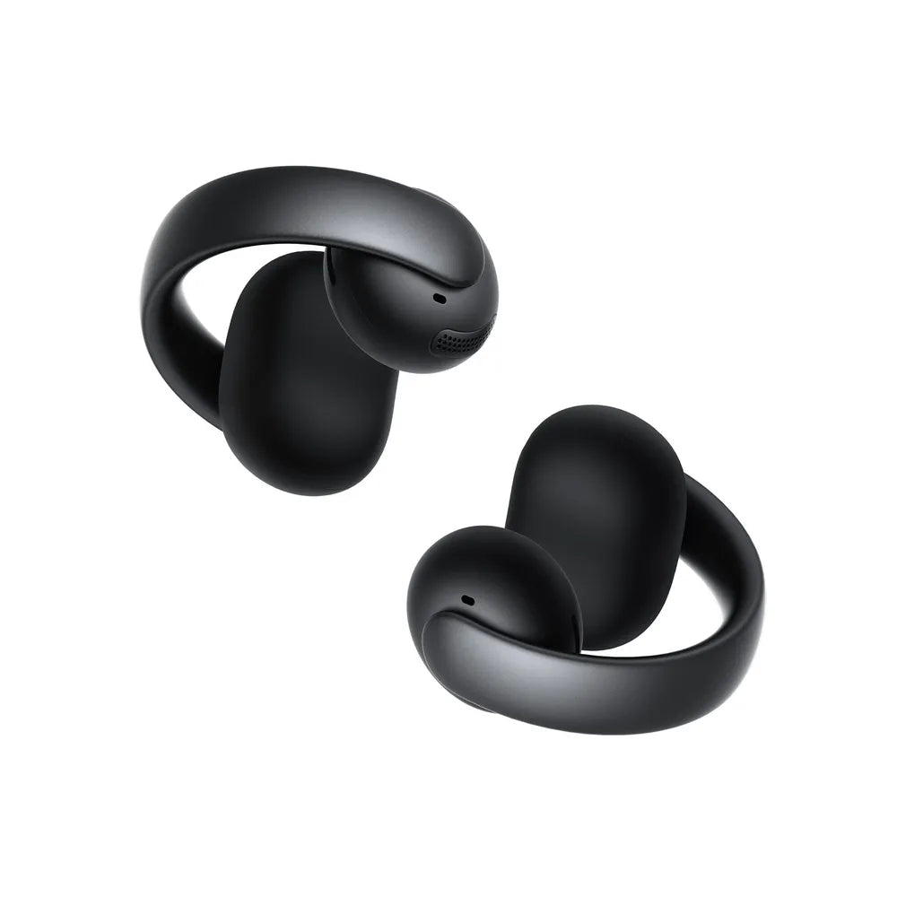 soandcore AeroClip Open-Ear Clip-On Earbuds True Wireless Bluetooth-Headphones black