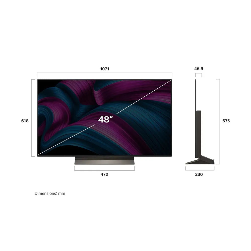 LG OLED48C5ELB 121cm 48" 4K OLED Smart TV TV