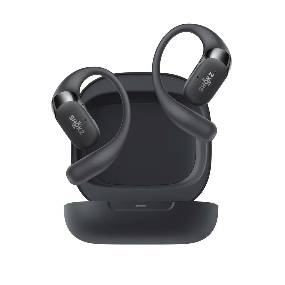 Shokz OpenFit 2+ True-Wireless Open-Ear-Headphones Black