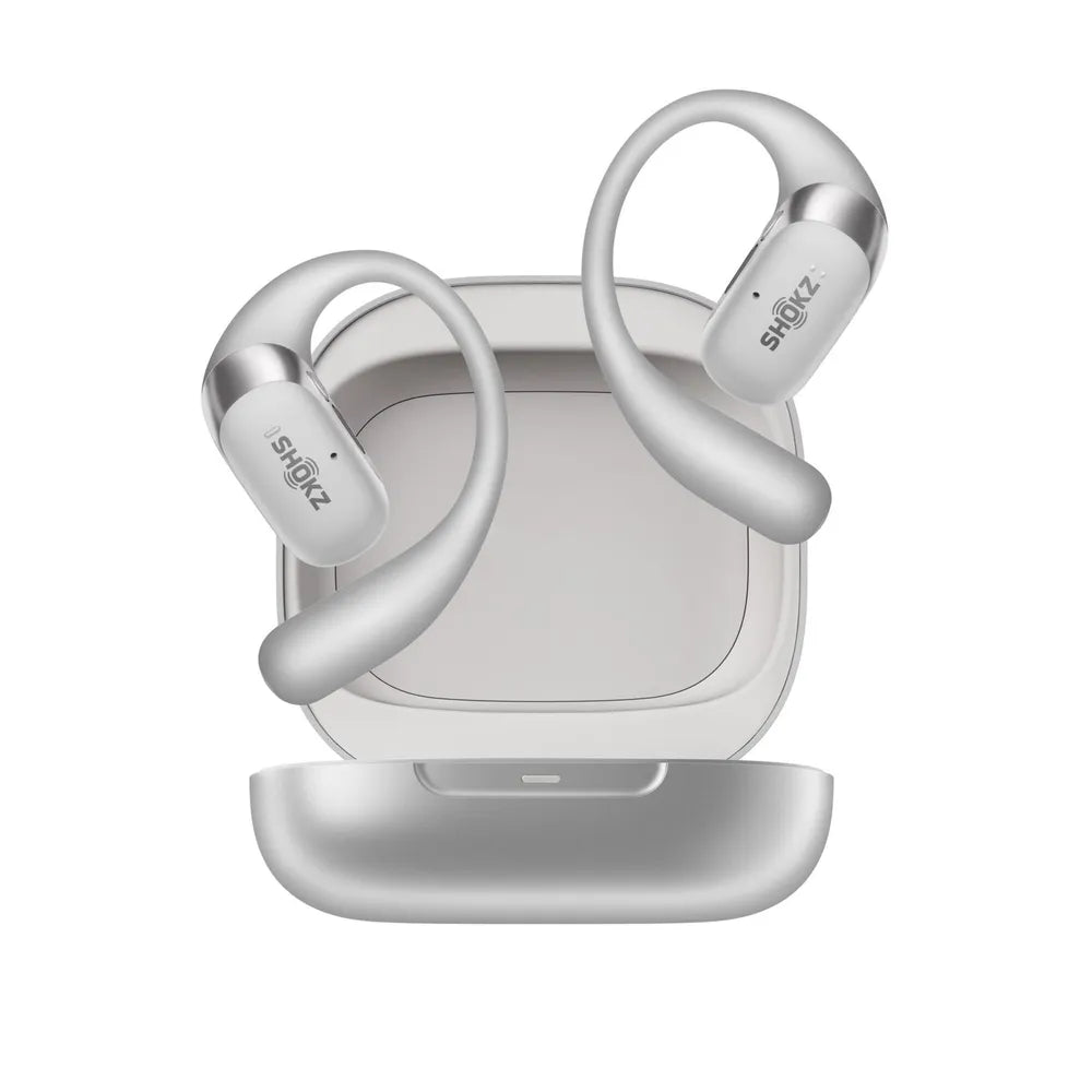 Shokz OpenFit 2+ True-Wireless Open-Ear-Headphones Grey