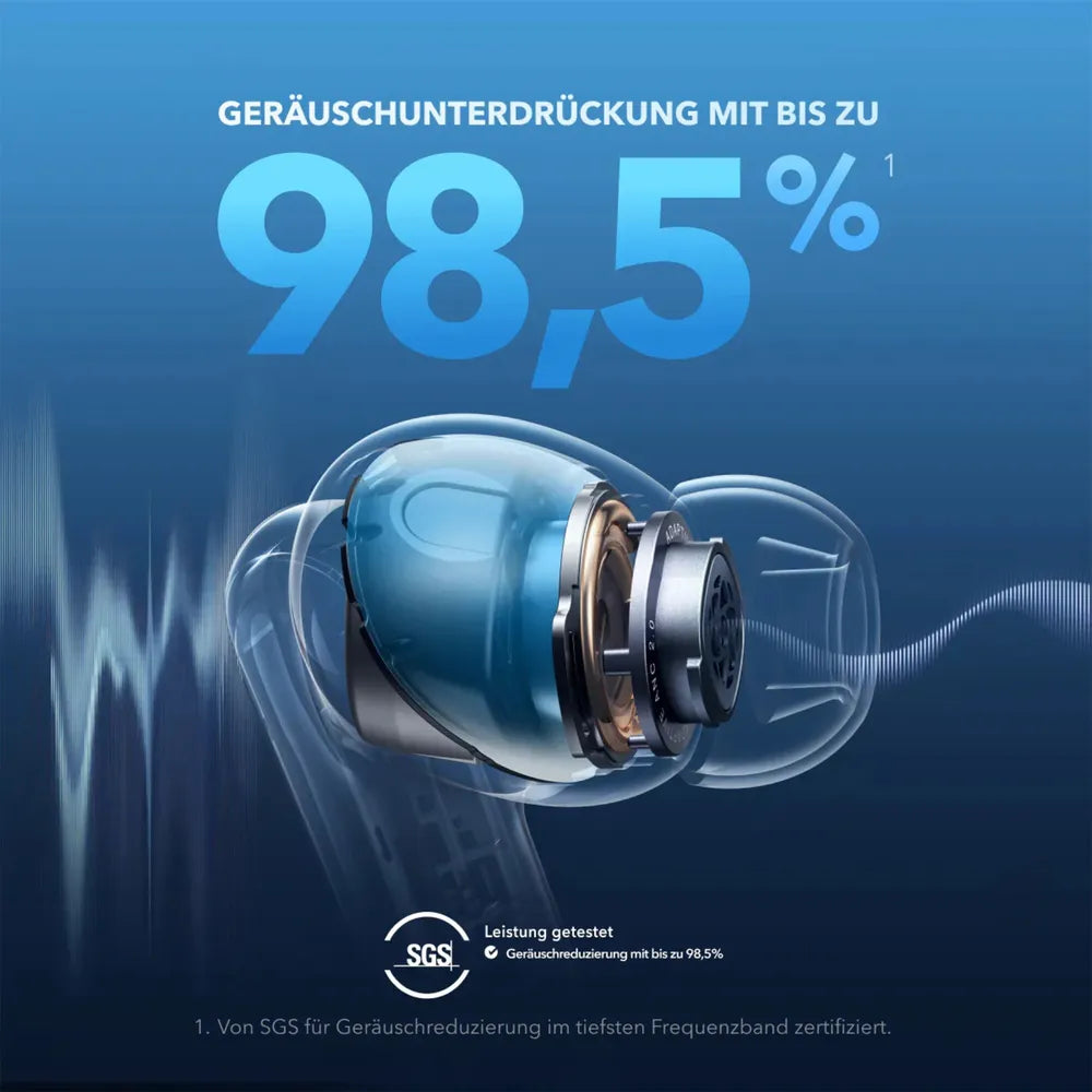 soandcore Liberty 4 NC True-Wireless In-Ear Bluetooth-Headphones blue