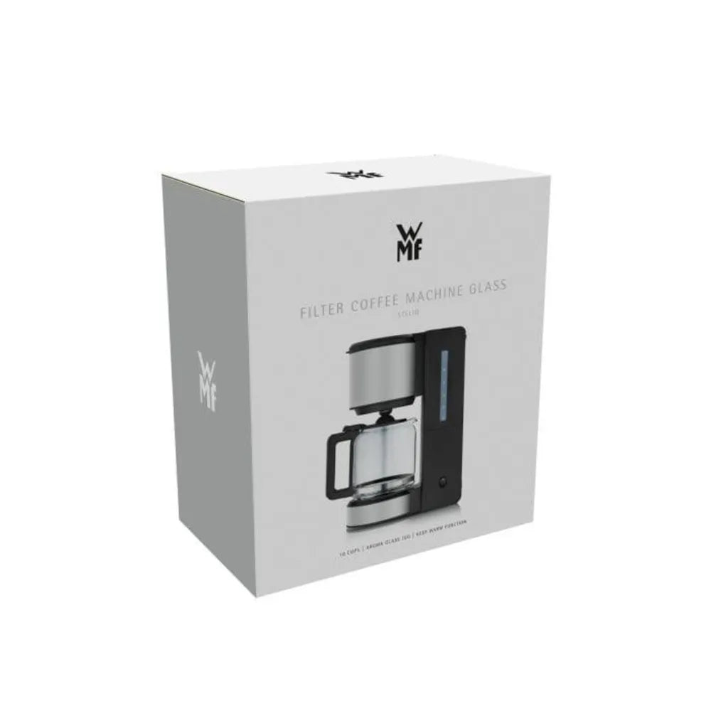 WMF 412150001 Stelio Coffee Machine Glas Paper Grey