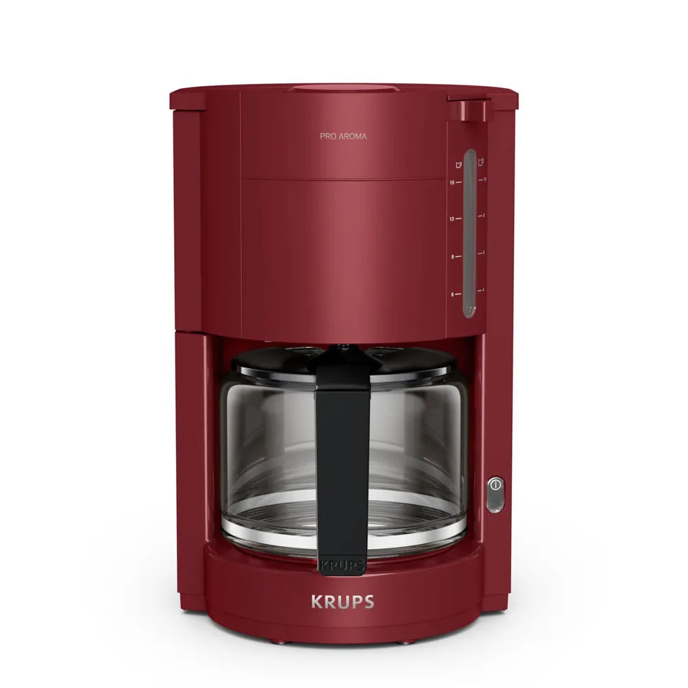 Krups F30905 Pro Aroma Filter Coffee Machine red