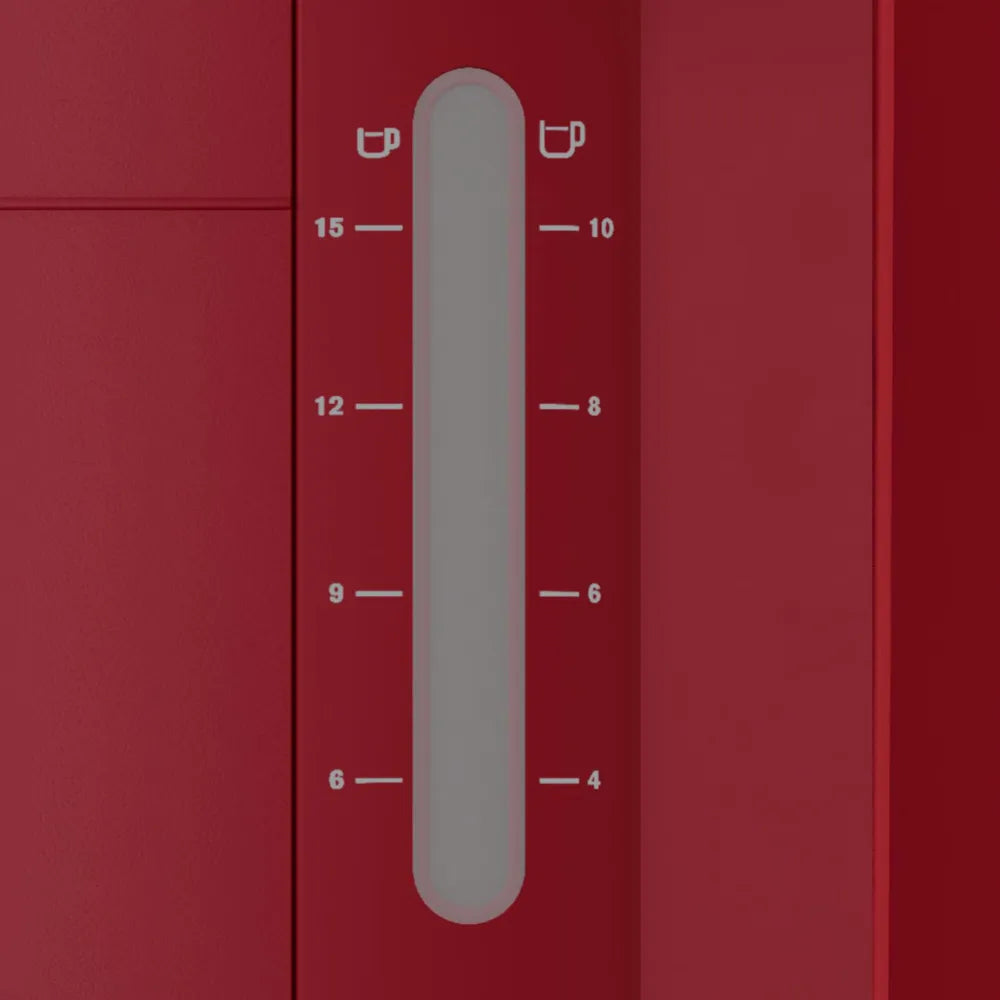 Krups F30905 Pro Aroma Filter Coffee Machine red