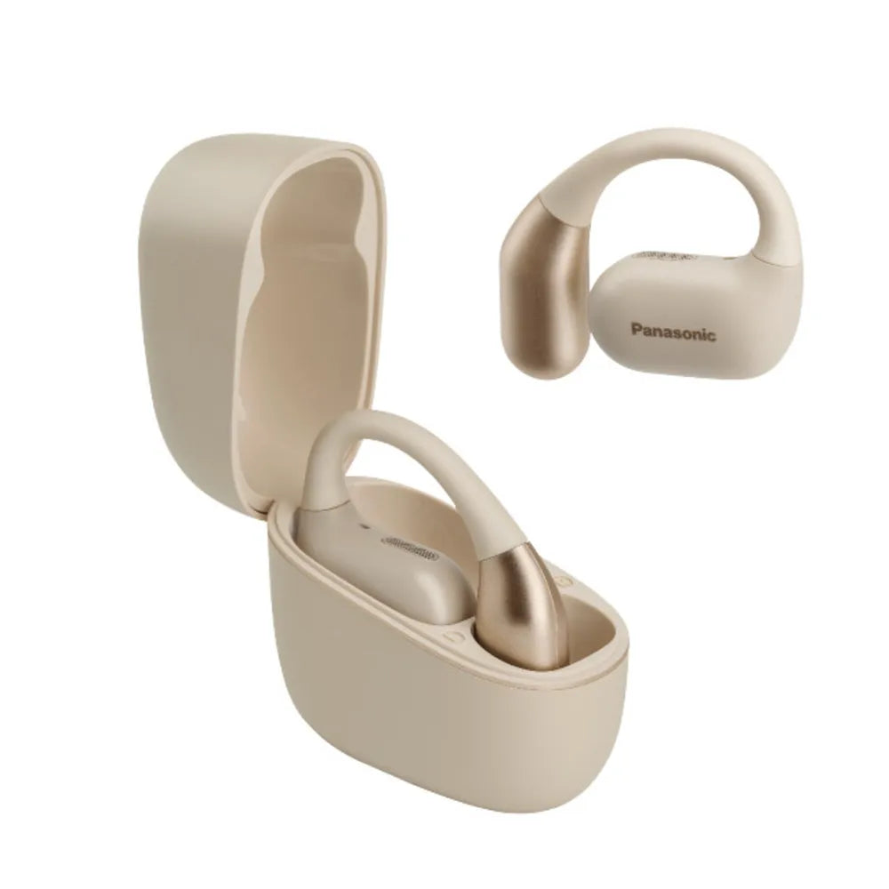 Panasonic RB-F10DE-C Bluetooth Open Ear Headphones beige