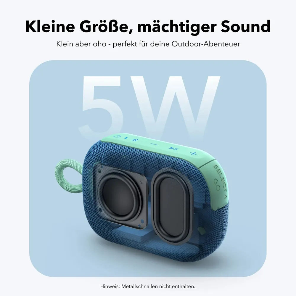 soandcore Select 4 Go blue Bluetooth-Speaker