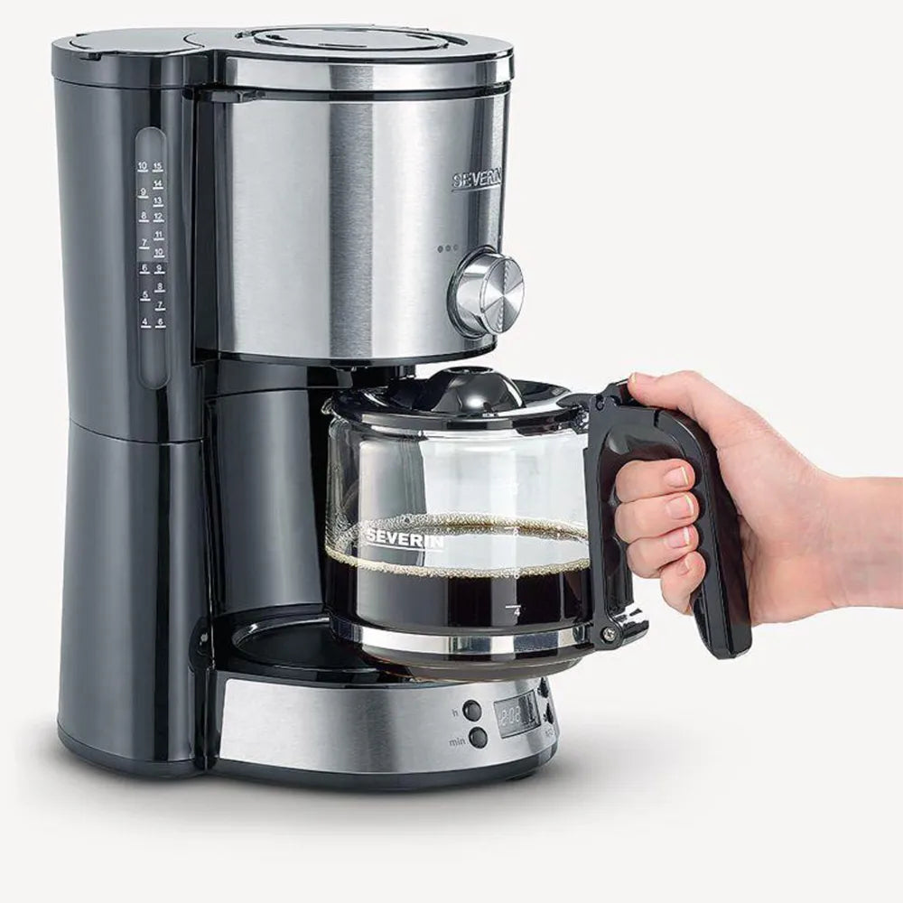 Severin KA 4826 Filter Coffee Machine with timer 1000W black