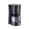 Severin KA 4835 Coffee Machine with Thermokanne 1000W black/silver