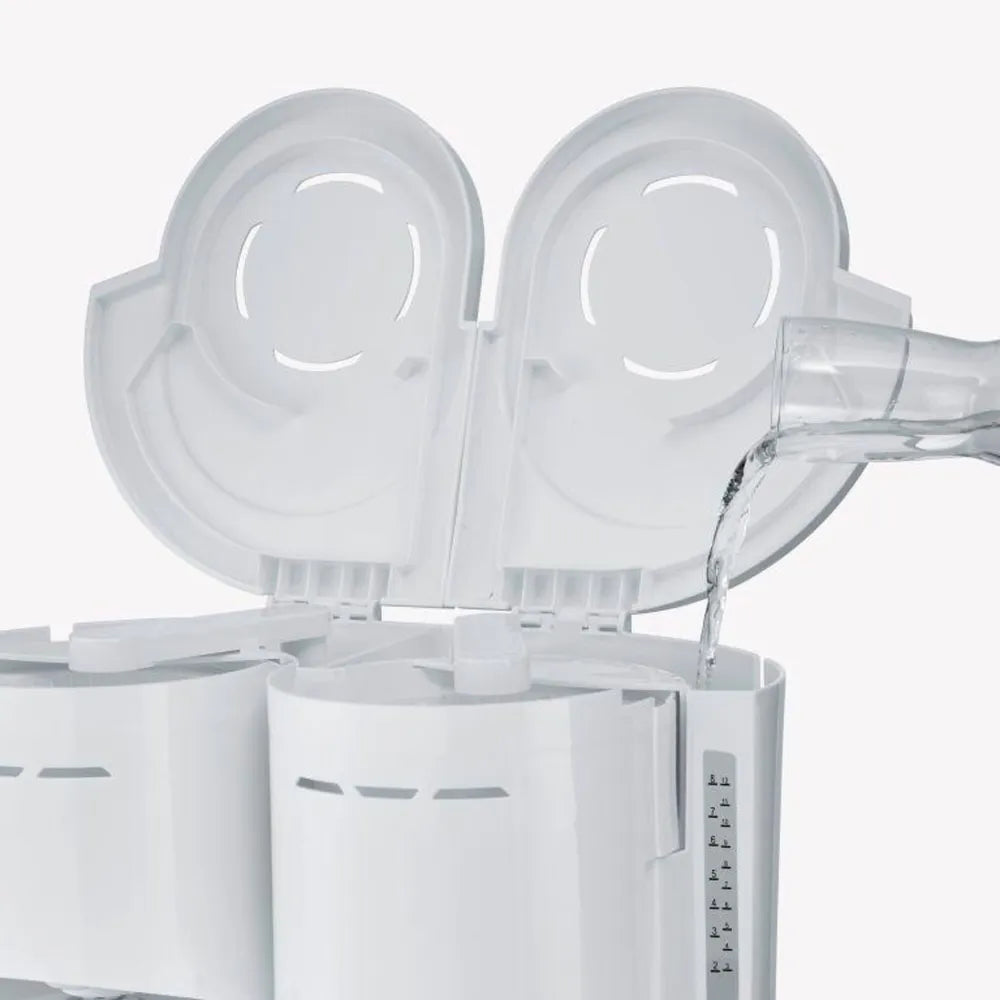Severin KA 9314 Duo-Filter Coffee Machine with 2 Thermokannen 1000W white
