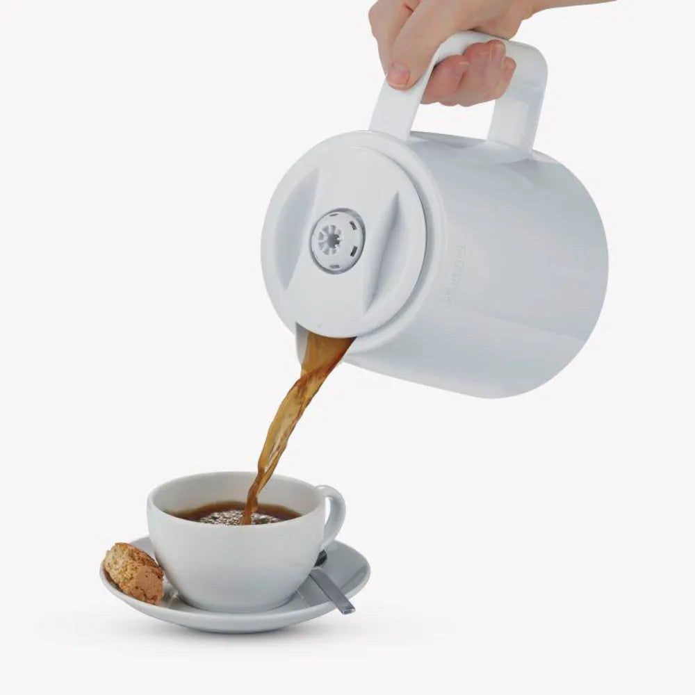 Severin KA 9314 Duo-Filter Coffee Machine with 2 Thermokannen 1000W white