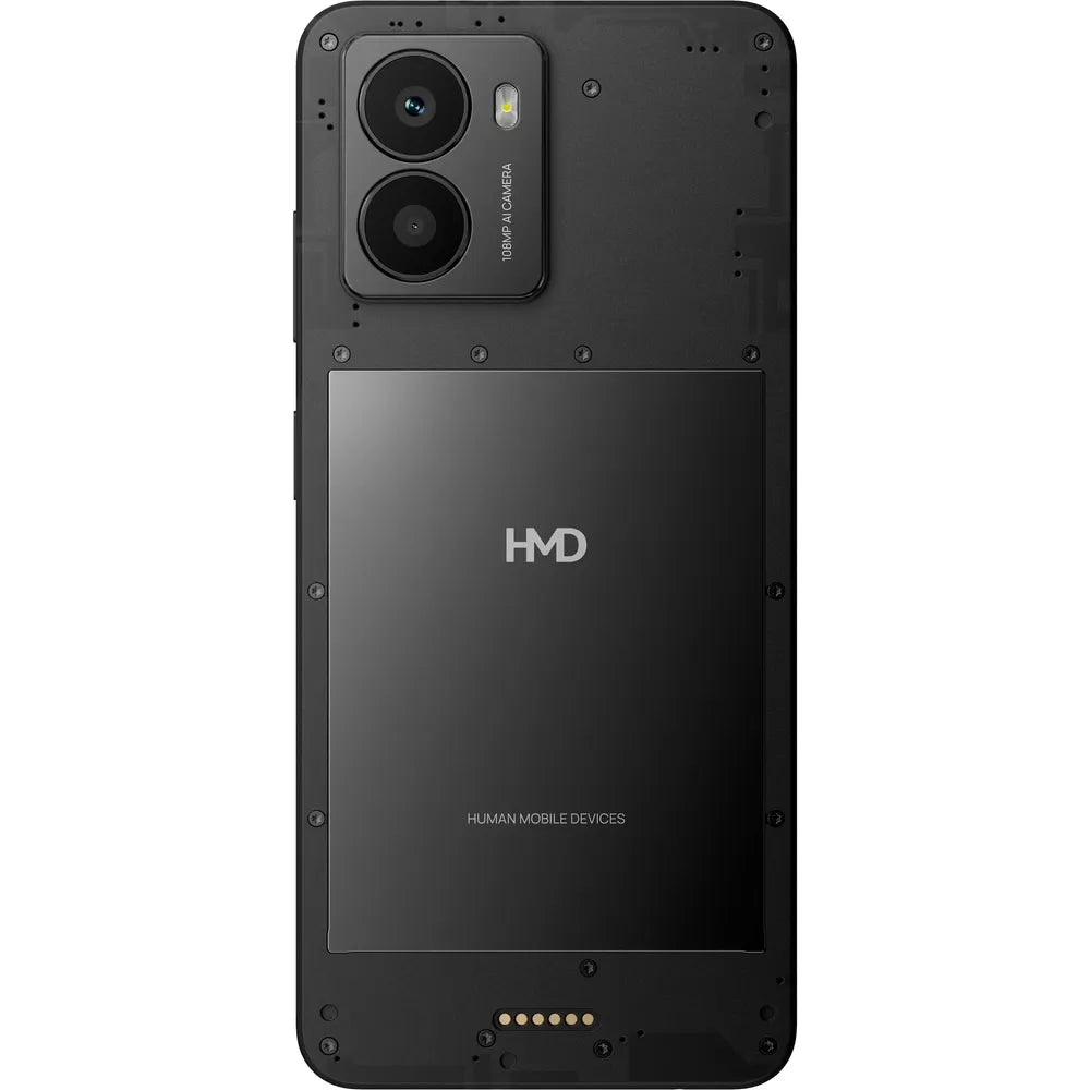 HMD Fusion X1 Smartphone 6/128GB dunkelgray Android 14