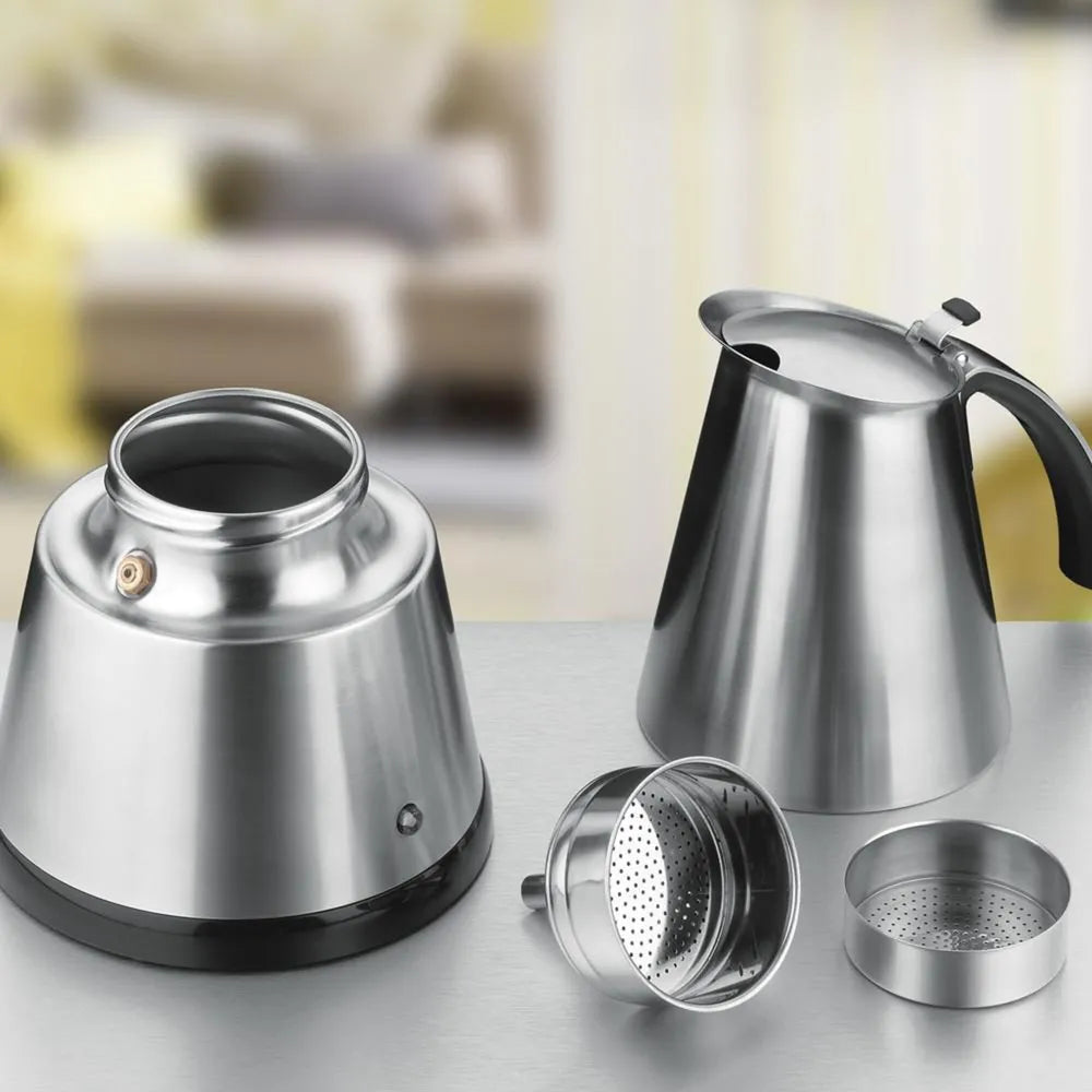 Rommelsbacher Espressokocher EKO 366/E Stainless Steel 365W