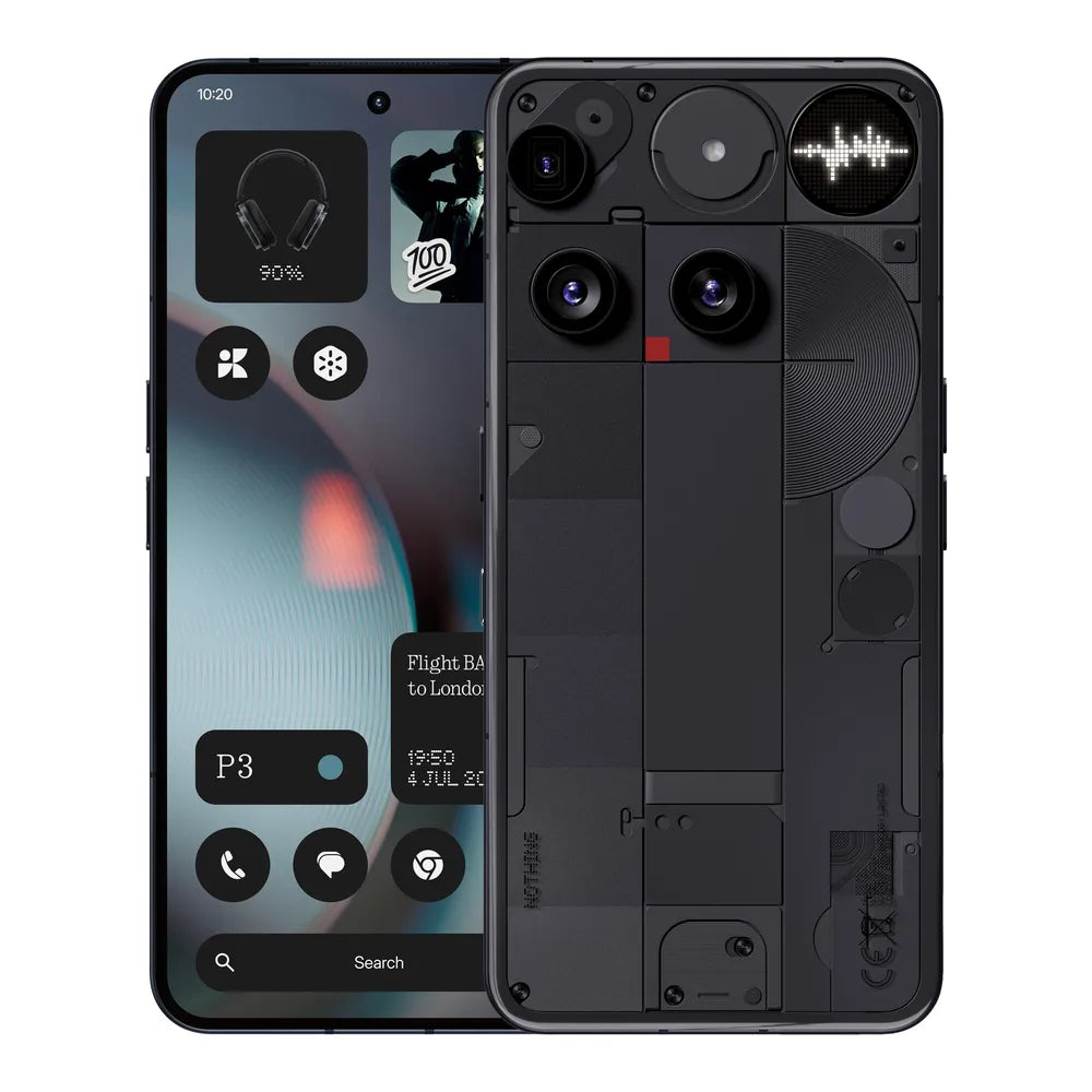 Nothing Phone (3) 12/256GB black Android 15 Smartphone