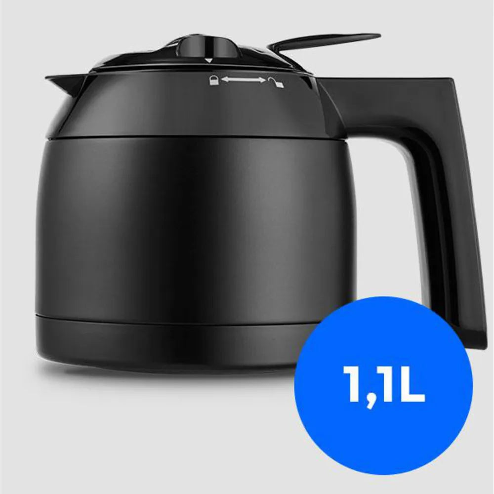 Medion MD18458 Coffee Machine with Thermoskanne matt black