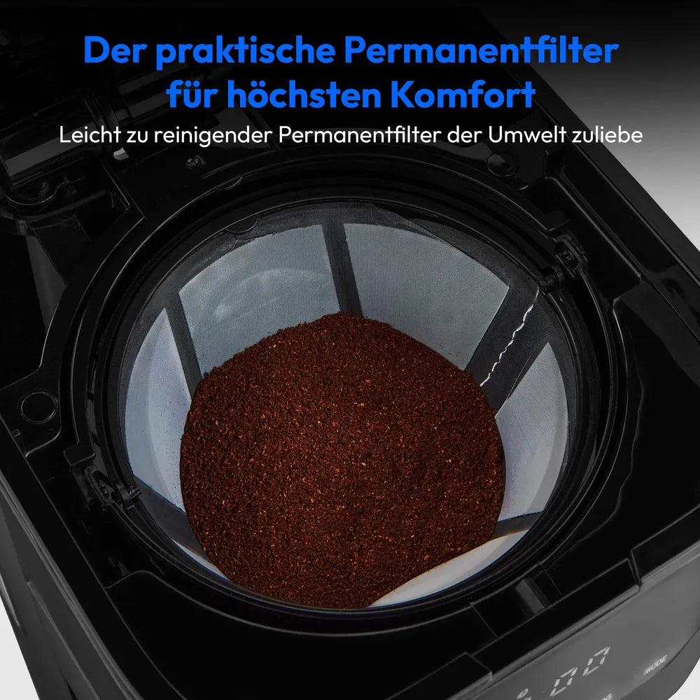 Medion MD18458 Coffee Machine with Thermoskanne matt black