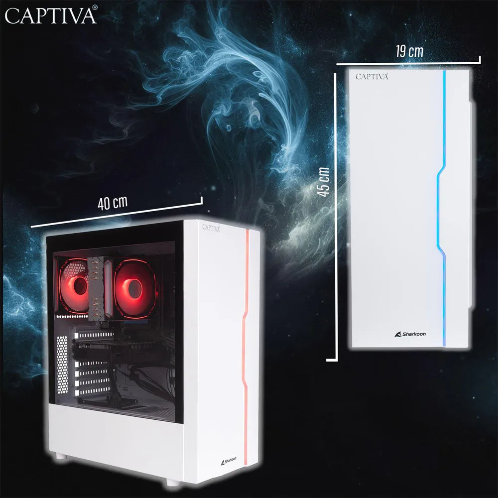Captiva PC Advanced Gaming R92-912 R7-5700X 32GB/1TB SSD RTX 5060 Win 11