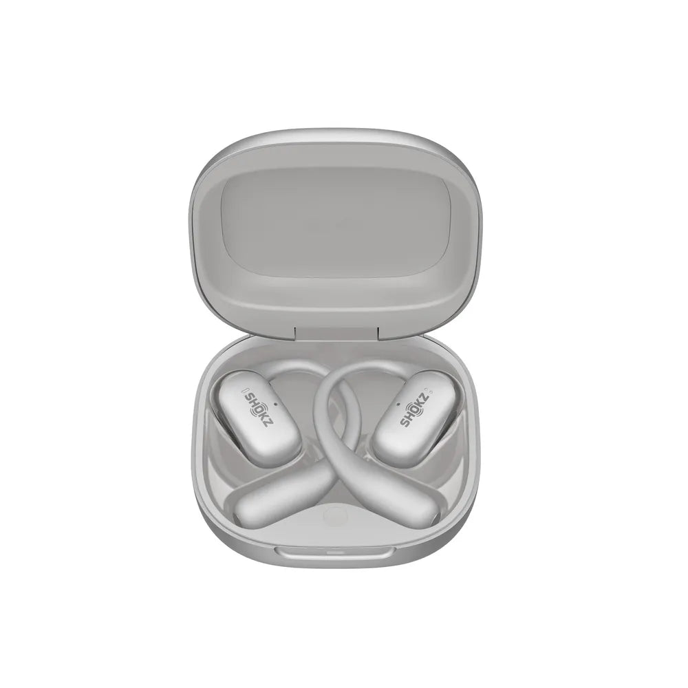 Shokz OpenFit 2+ True-Wireless Open-Ear-Headphones Grey