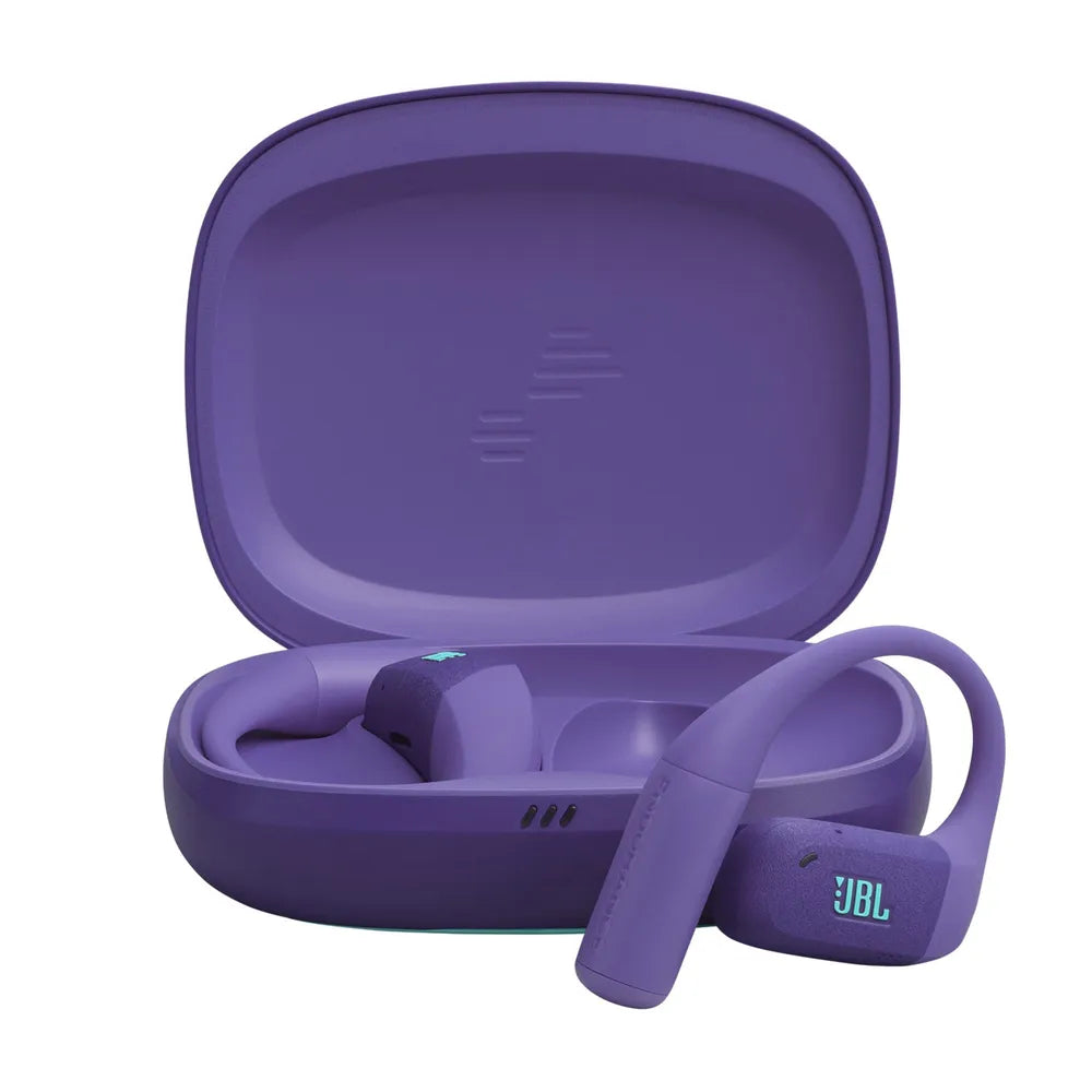 JBL Endurance Zone True Wireless Open Soand Headphones purple