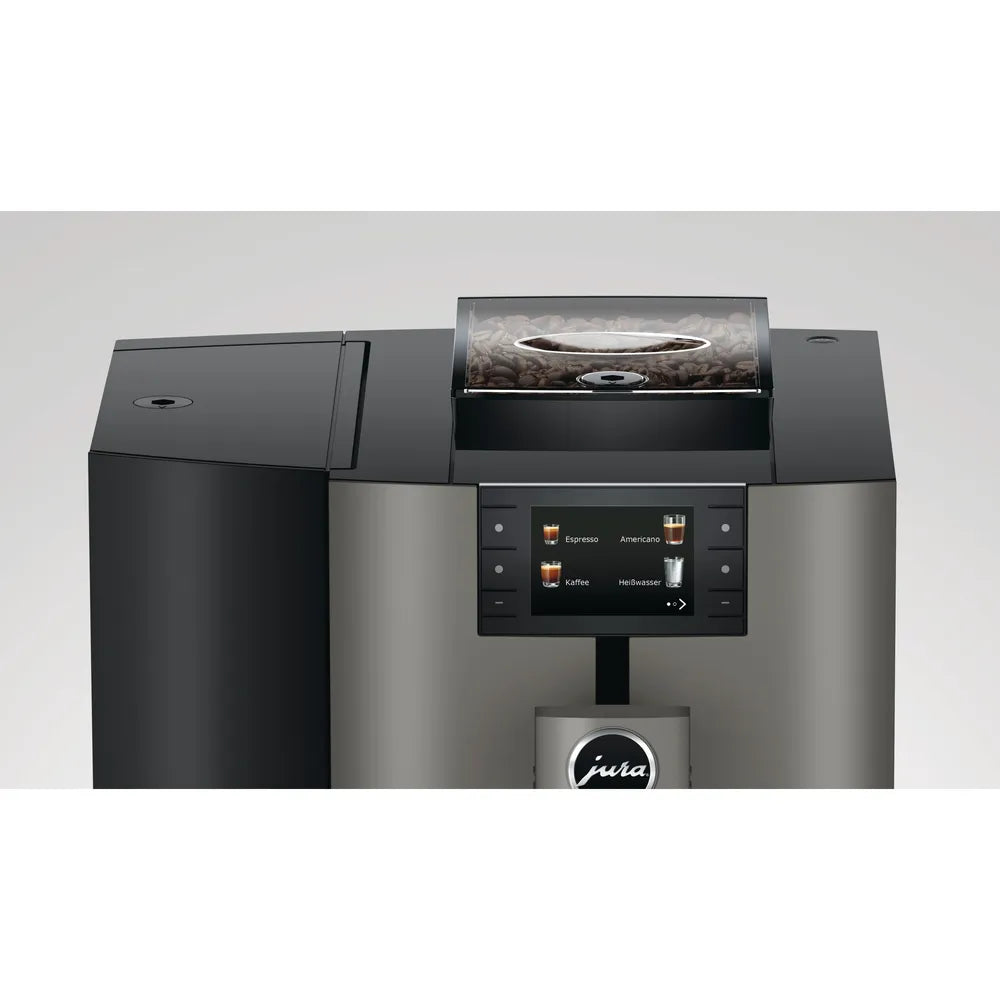 JURA Gastro X4c Dark Inox Professional Automatic Coffee Machine Festwasseranschluß Bandle incl.. Wartungspack