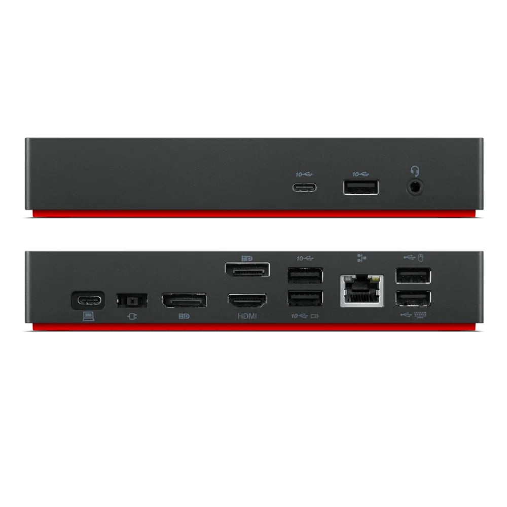 Lenovo ThinkPad Universal USB-C Docking - 4K/60Hz, 2x DP, 1x HDMI, 5x USB-A, 1x USB-C, Ethernet, 65W PD