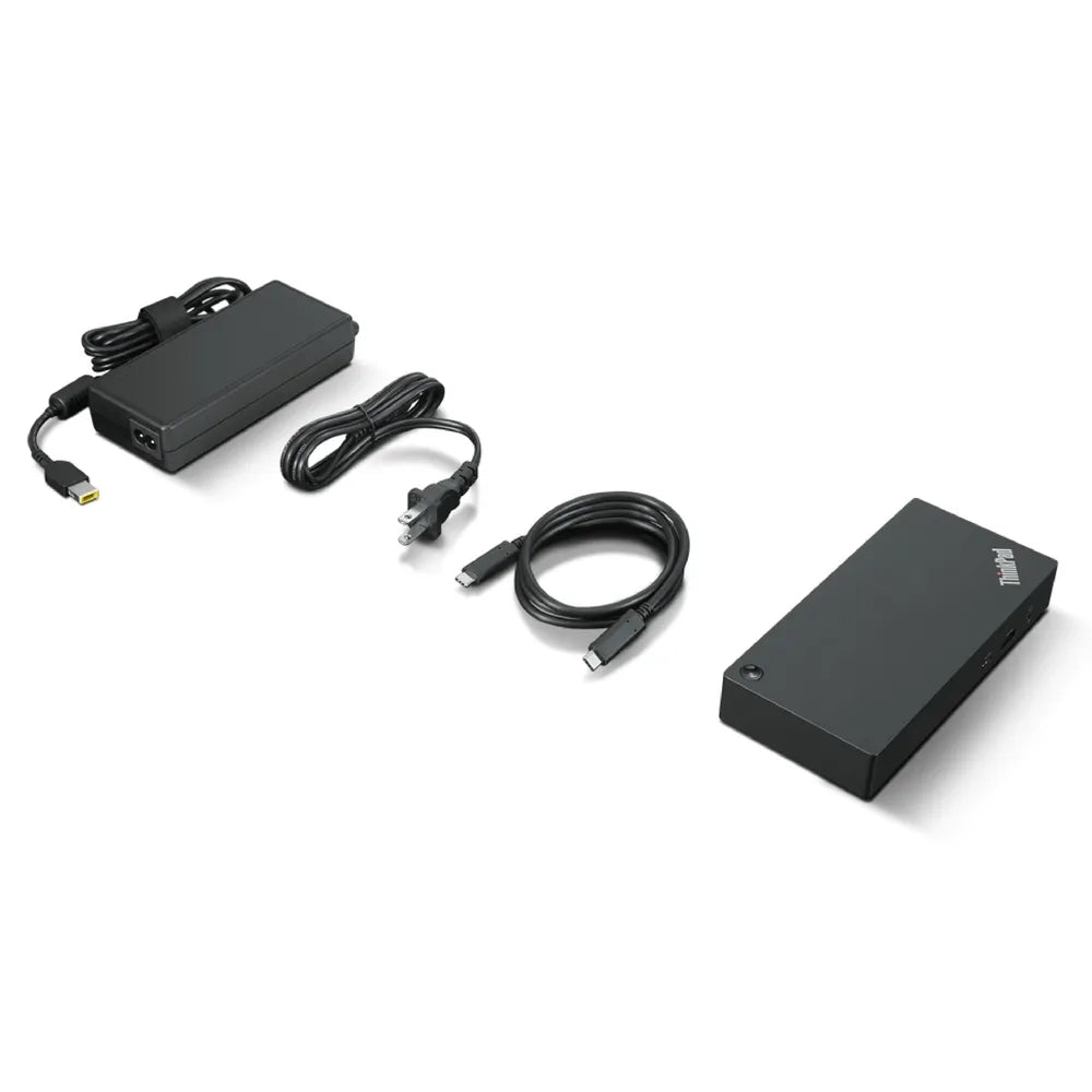 Lenovo ThinkPad Universal USB-C Docking - 4K/60Hz, 2x DP, 1x HDMI, 5x USB-A, 1x USB-C, Ethernet, 65W PD