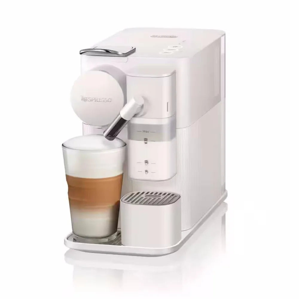 Nespresso Coffee Capsule Machine DeLonghi Lattissima One Evo EN510.W White