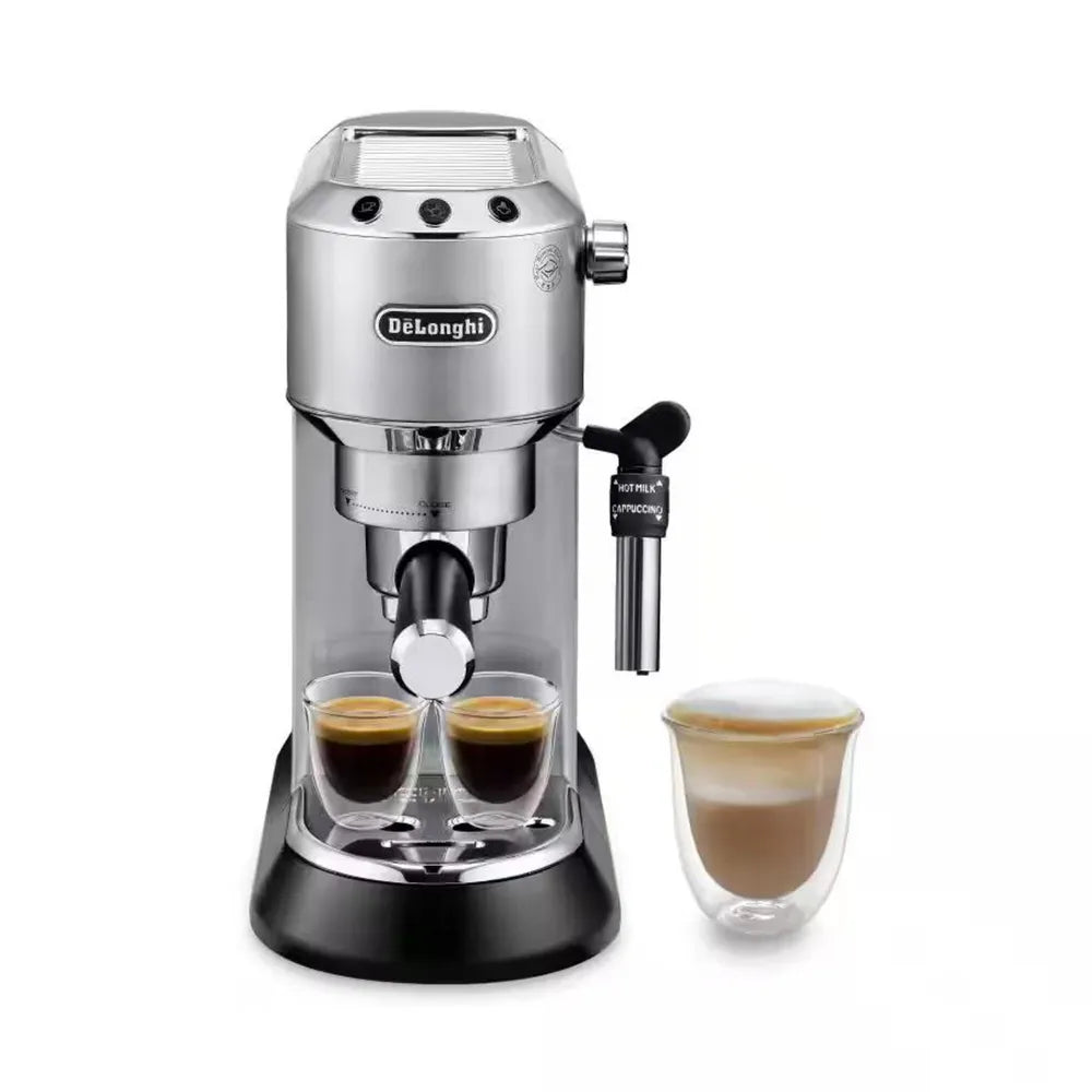DeLonghi EC 685.M Dedica Style Siebträger Espresso Machine Silver