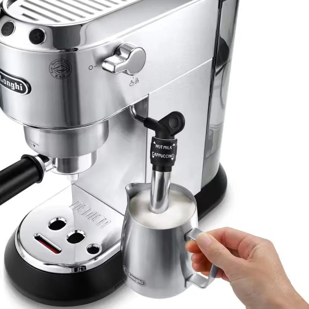 DeLonghi EC 685.M Dedica Style Siebträger Espresso Machine Silver