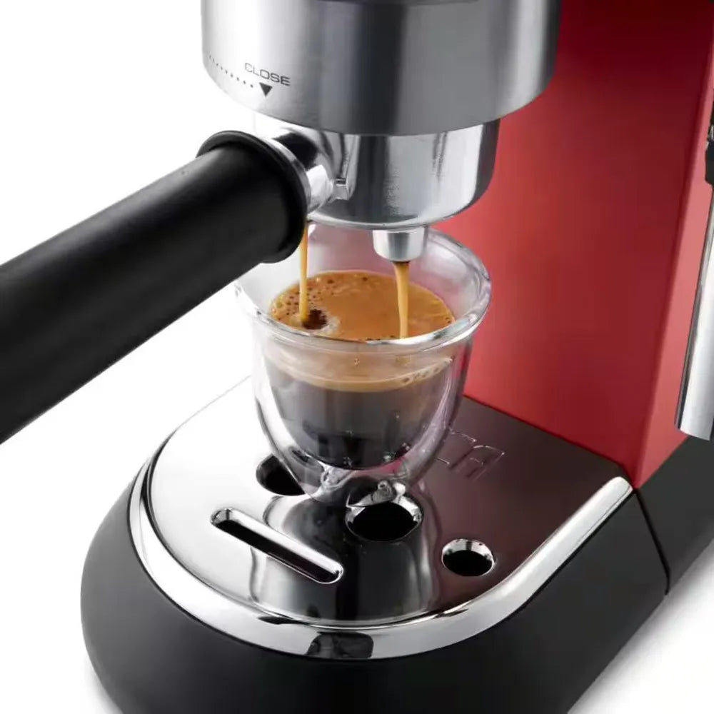DeLonghi EC 685.R Dedica Style Siebträger Espresso Machine Red