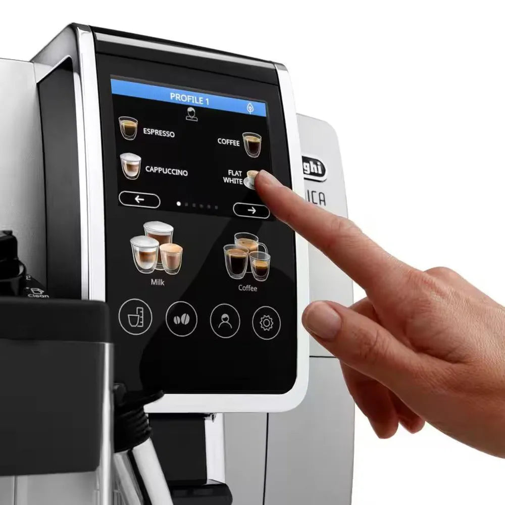 DeLonghi ECAM 380.85.SB Dinamica plus Automatic Coffee Machine silver