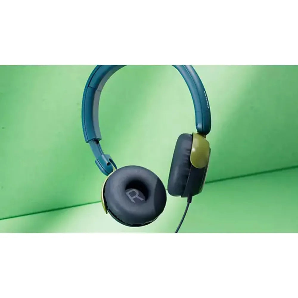 Philips TAK2000CT/00 On Ear Headphones for Kinder - Blue / Green