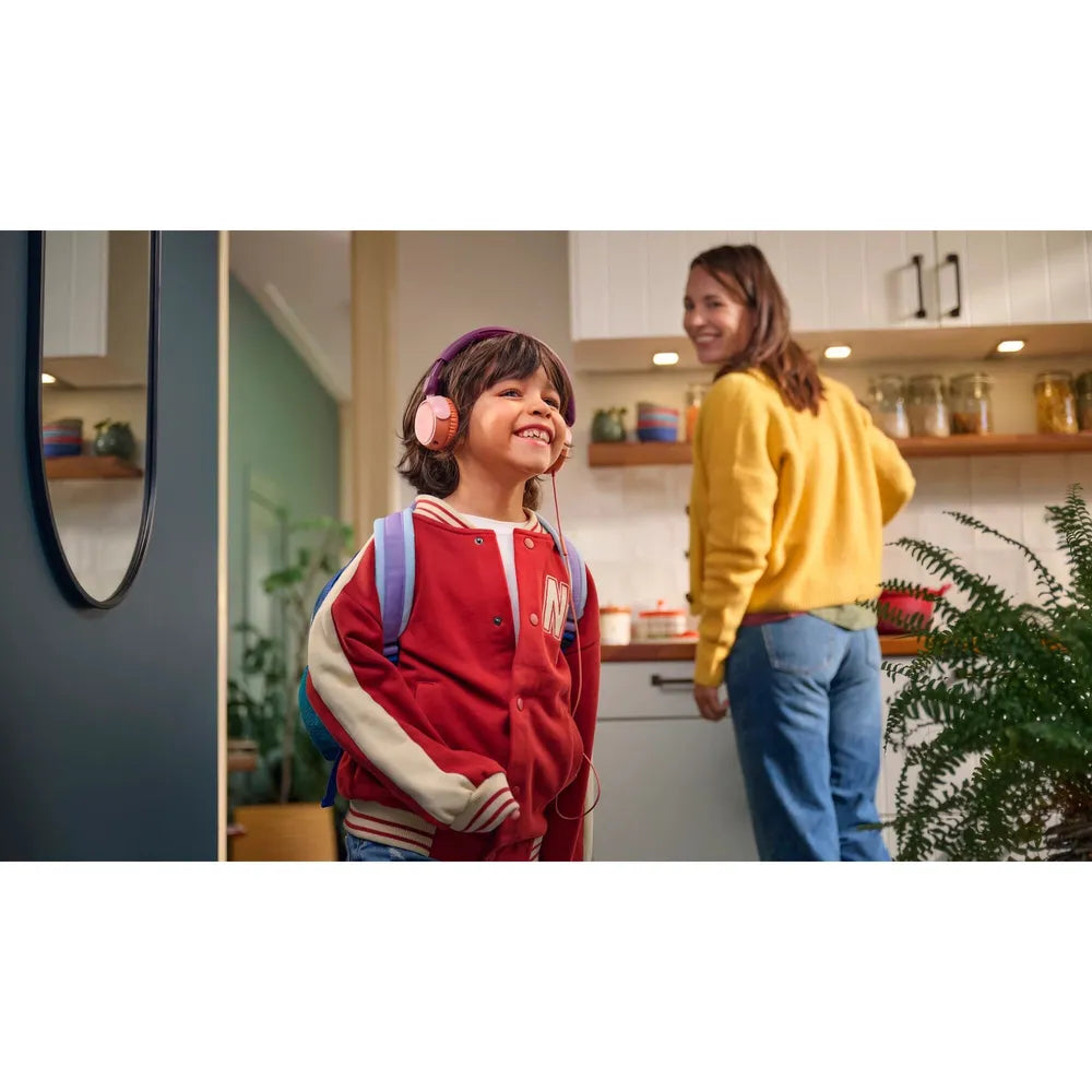 Philips TAK2000MP/00 On Ear Headphones for Kinder - pink / violett