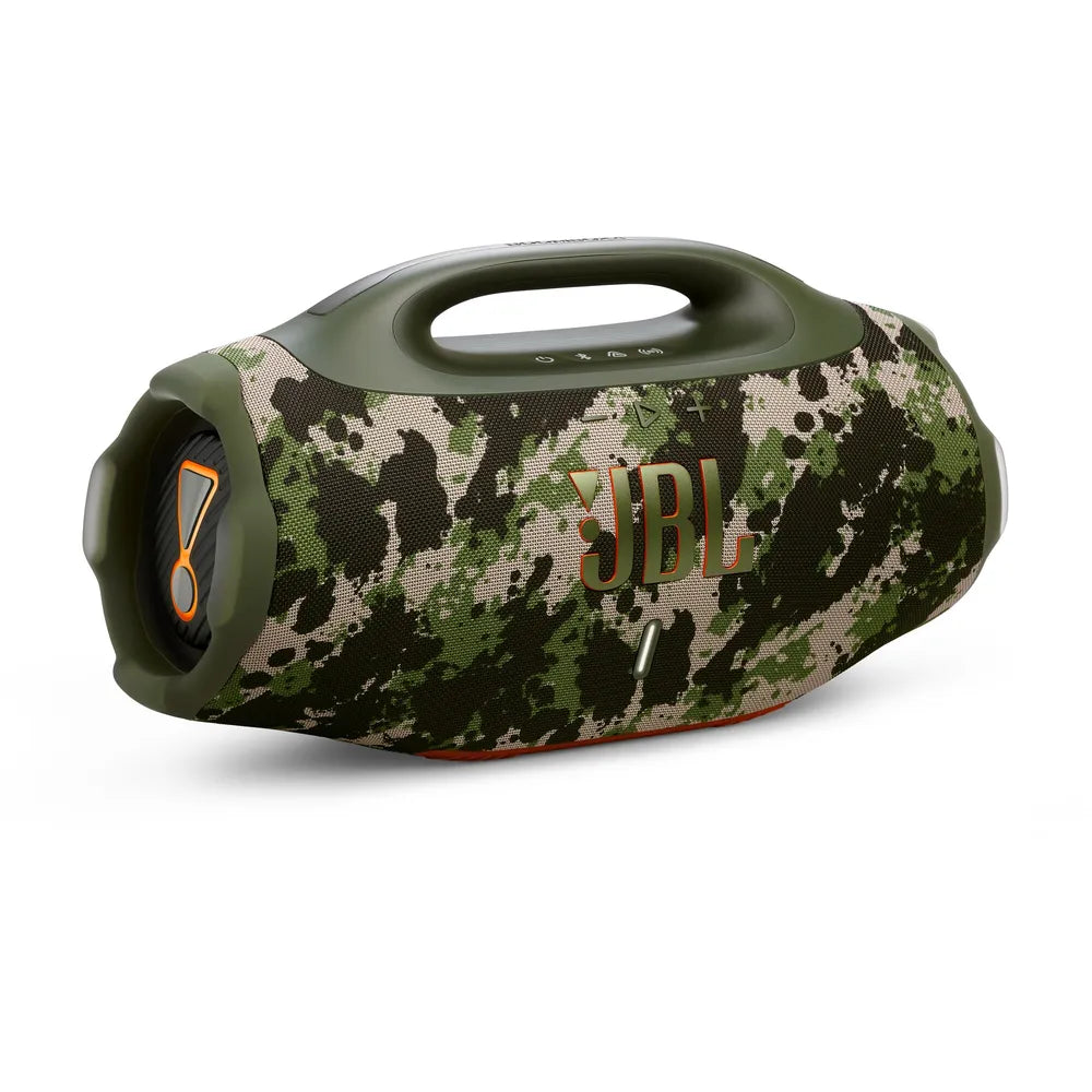 JBL Boombox4 Bluethooth Speaker squad spritzgeschützt IP67 flecktarn