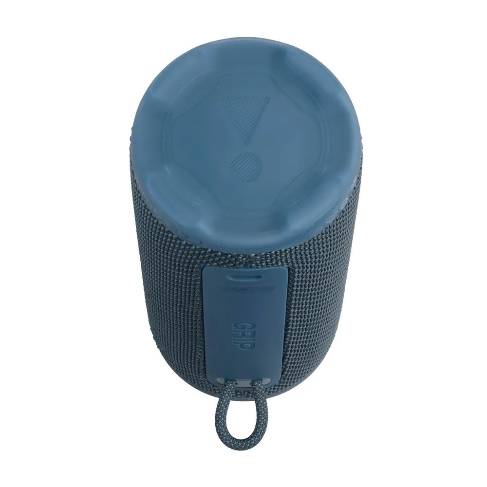 JBL Grip tragbarer Bluetooth-Speaker blue IP68 Auracast Ambient Light