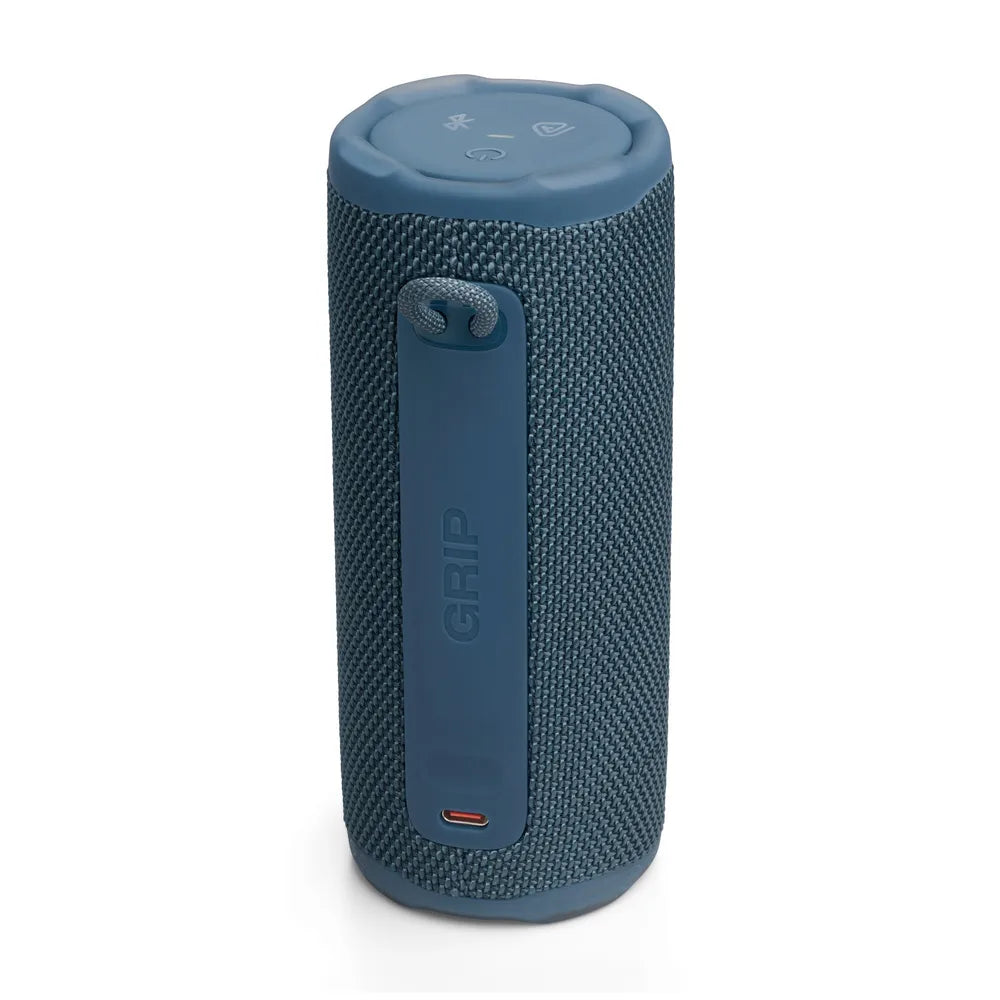 JBL Grip tragbarer Bluetooth-Speaker blue IP68 Auracast Ambient Light