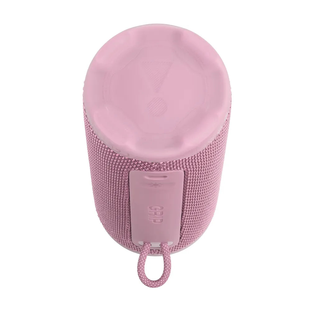 JBL Grip tragbarer Bluetooth-Speaker pink IP68 Auracast Ambient Light