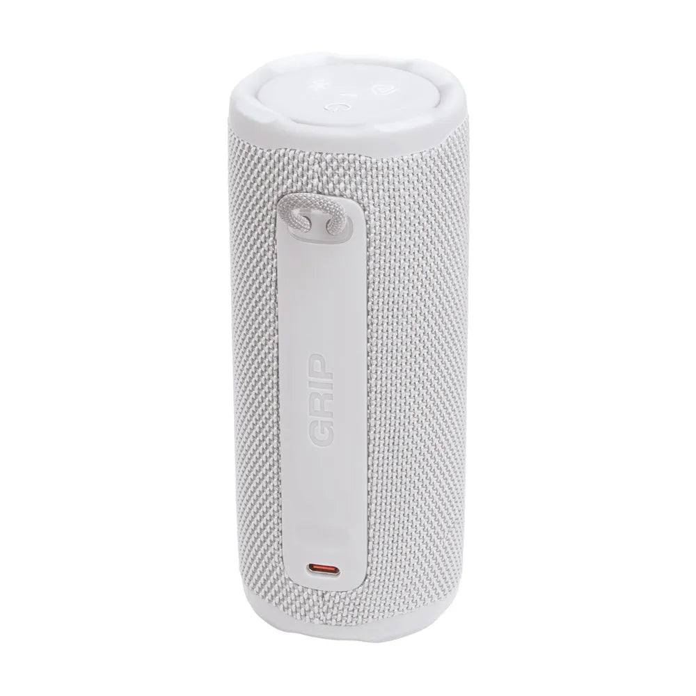 JBL Grip tragbarer Bluetooth-Speaker white IP68 Auracast Ambient Light