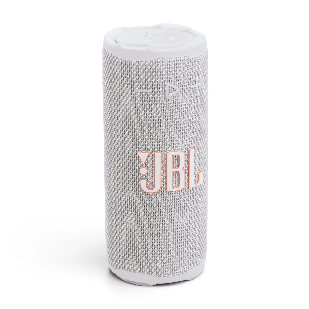 JBL Grip tragbarer Bluetooth-Speaker white IP68 Auracast Ambient Light