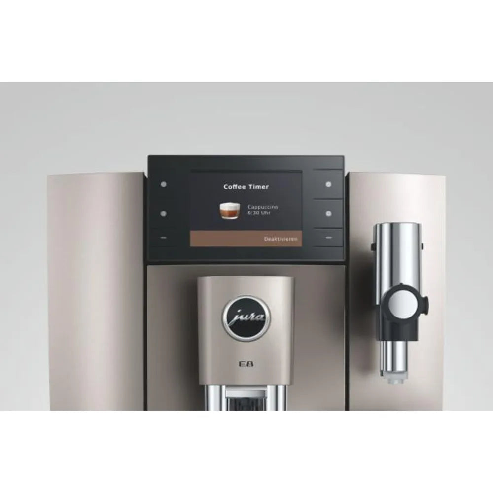 JURA E8 Midnight Silver 15712 (ED) Automatic Coffee Machine 2025