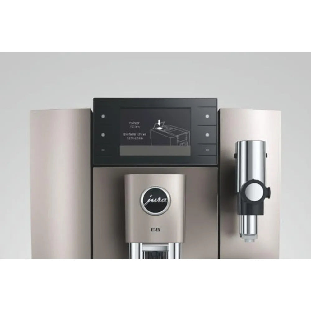 JURA E8 Midnight Silver 15712 (ED) Automatic Coffee Machine 2025