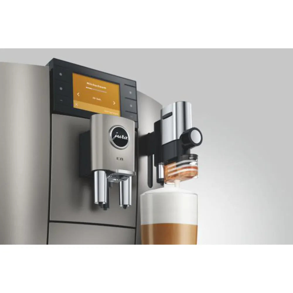 JURA E8 Midnight Silver 15712 (ED) Automatic Coffee Machine 2025