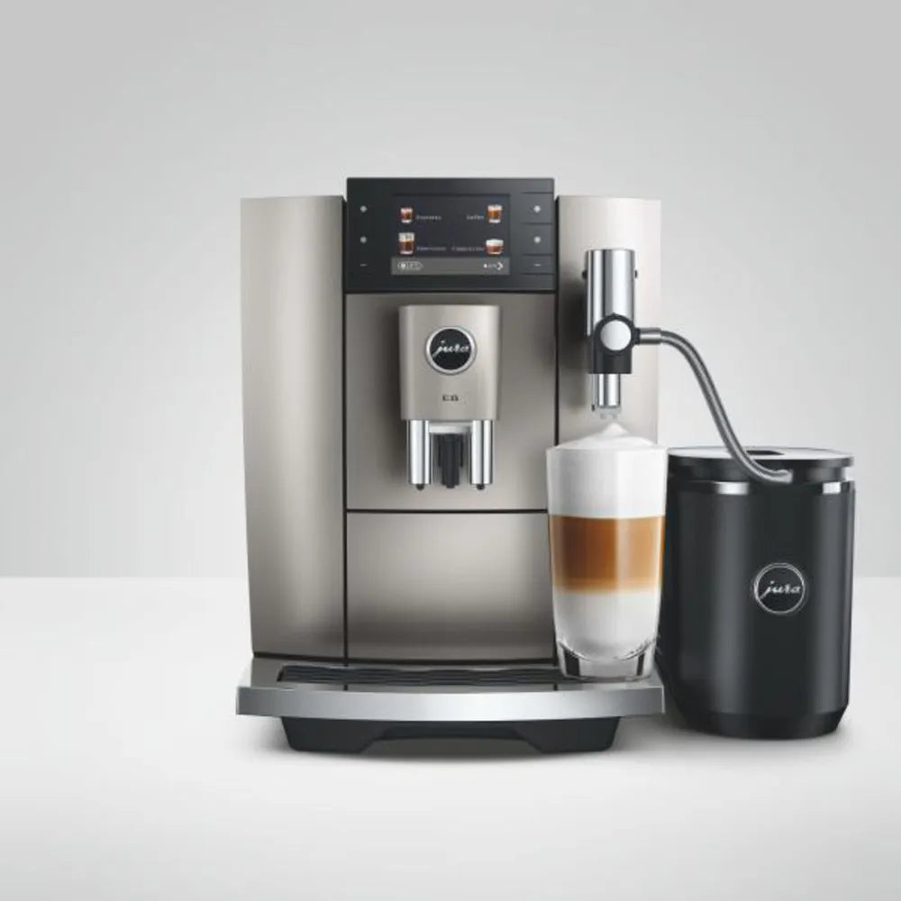 JURA E8 Midnight Silver 15712 (ED) Automatic Coffee Machine 2025