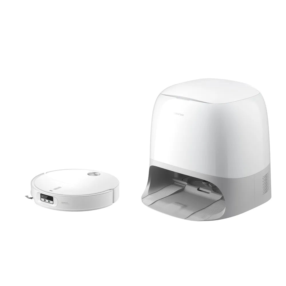Roborock Qrevo Curv 2 proX Saug-/Wischroboter with FlexiArm Wischsystem Absaugstation white