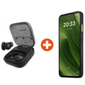 Das Fairphone (Gen. 6) Dual-SIM 8GB/256GB black Android 15 Smartphone + GRATIS Fairbuds True Wireless Earbuds
