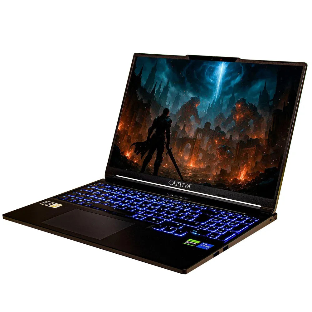 Captiva Notebook Highend Gaming I95-052GE 16" WQXGA Core i7-14650HX 32GB/1TB SSD RTX5070 Win 11