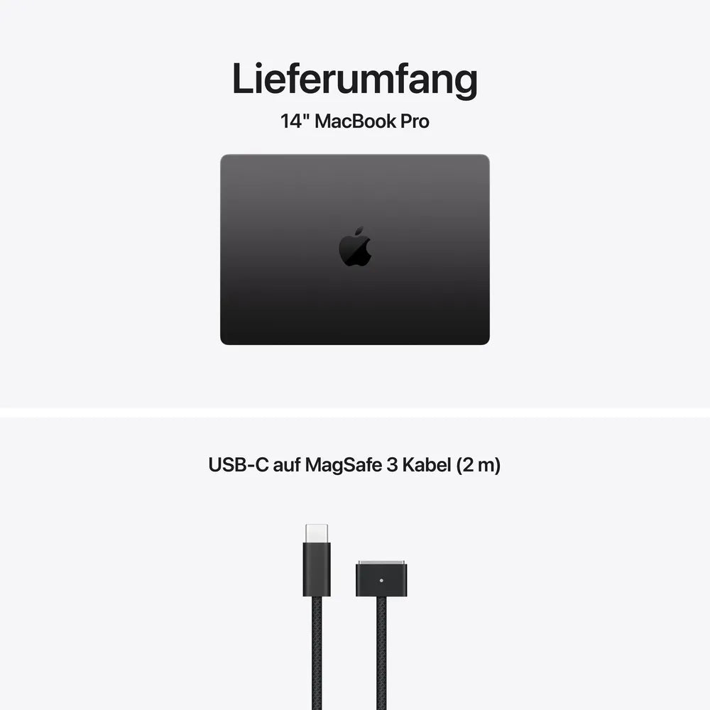 Apple MacBook Pro 14" 2025 M5/16/512 GB 10C CPU 10C GPU Space Black MDE04D/A
