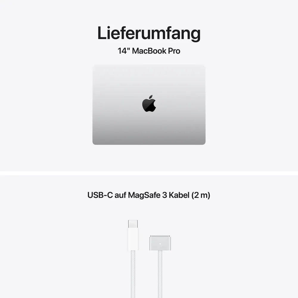 Apple MacBook Pro 14" 2025 M5/16/512 GB 10C CPU 10C GPU Silver MDE44D/A