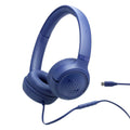JBL TUNE 530C - USB-C kabelgebandener On-Ear-Headphones Microphone blue