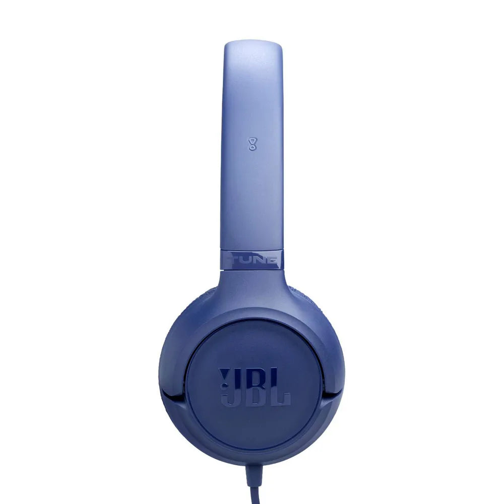 JBL TUNE 530C - USB-C kabelgebandener On-Ear-Headphones Microphone blue