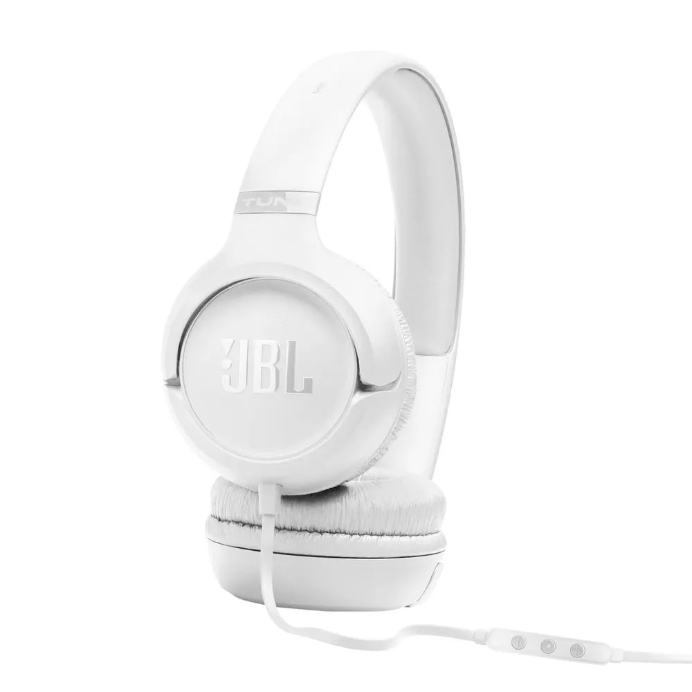 JBL TUNE 530C - USB-C kabelgebandener On-Ear-Headphones Microphone white